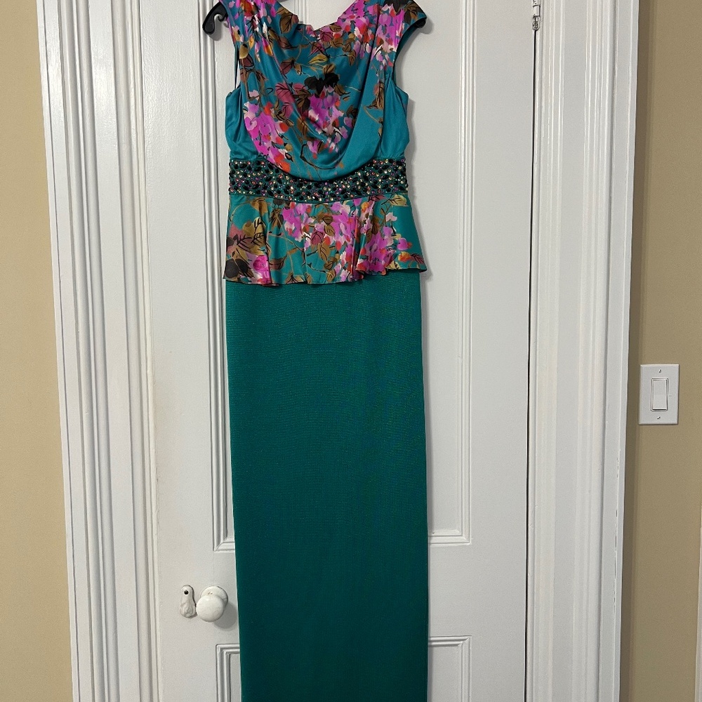 St. John’s Knit evening gown